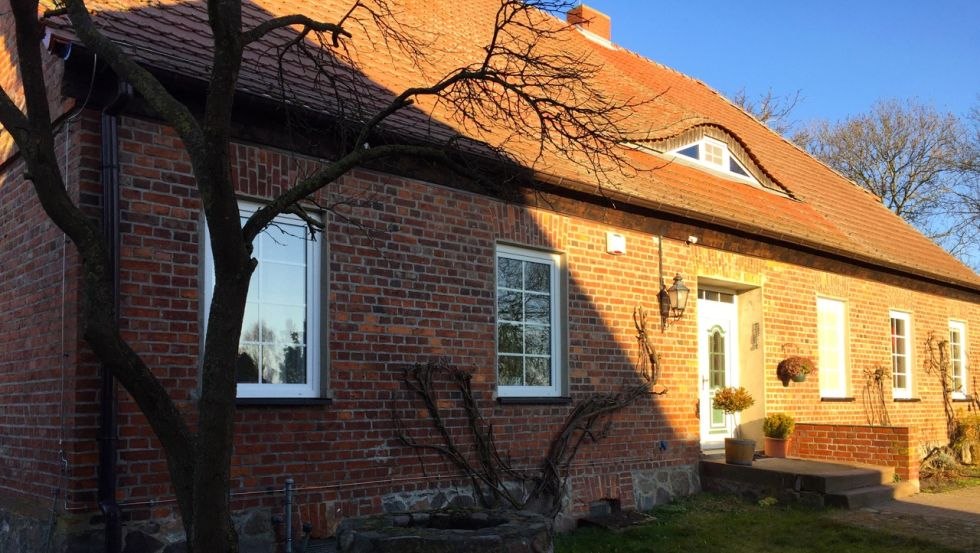 Ferienwohnung von außen auf dem Nussbaumhof // © Nussbaumhof Ferienwohnung von außen auf dem Nussbaumhof // © Nussbaumhof