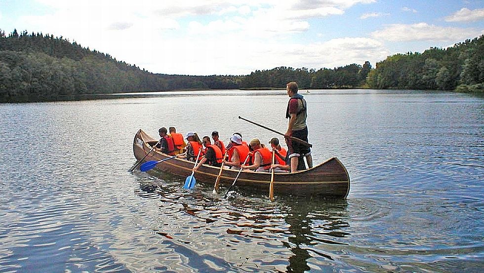 Ruhe und Abenteuer pur - mit einer Kanutour // &copy; Alte Schule e.V.