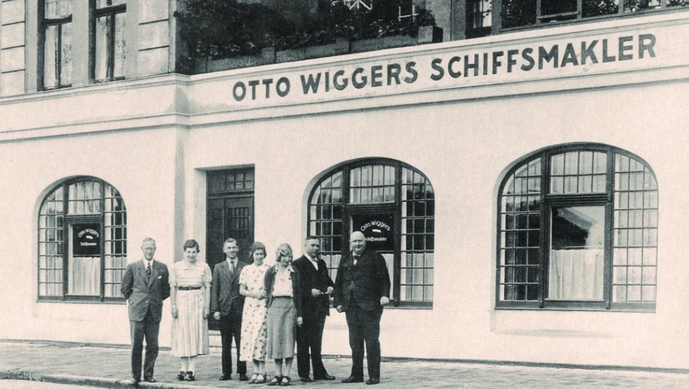 Otto Wiggers Schiffsmakler, &copy; Kempowski Archiv Rostock