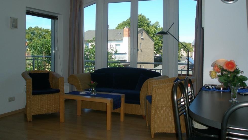 Ferienwohnung 1 - Wohnbereich // &copy; Thomas Alisch