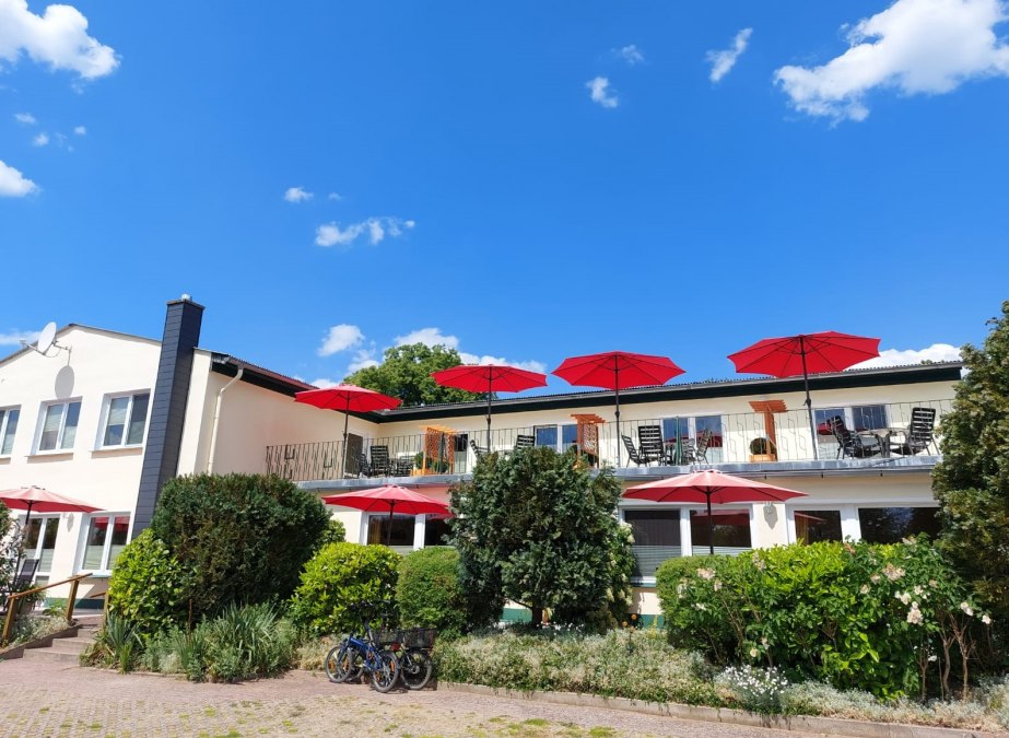 Außenansicht Haus Seeblick Carwitz, © Antje Rost Außenansicht Haus Seeblick Carwitz, © Antje Rost