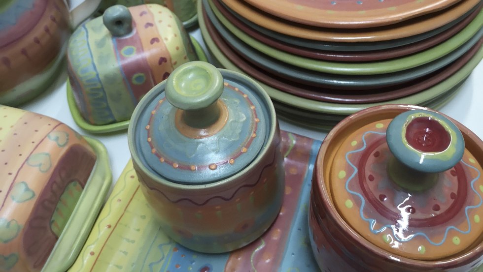 Geschirr, &copy; Silwia Barke-Demba