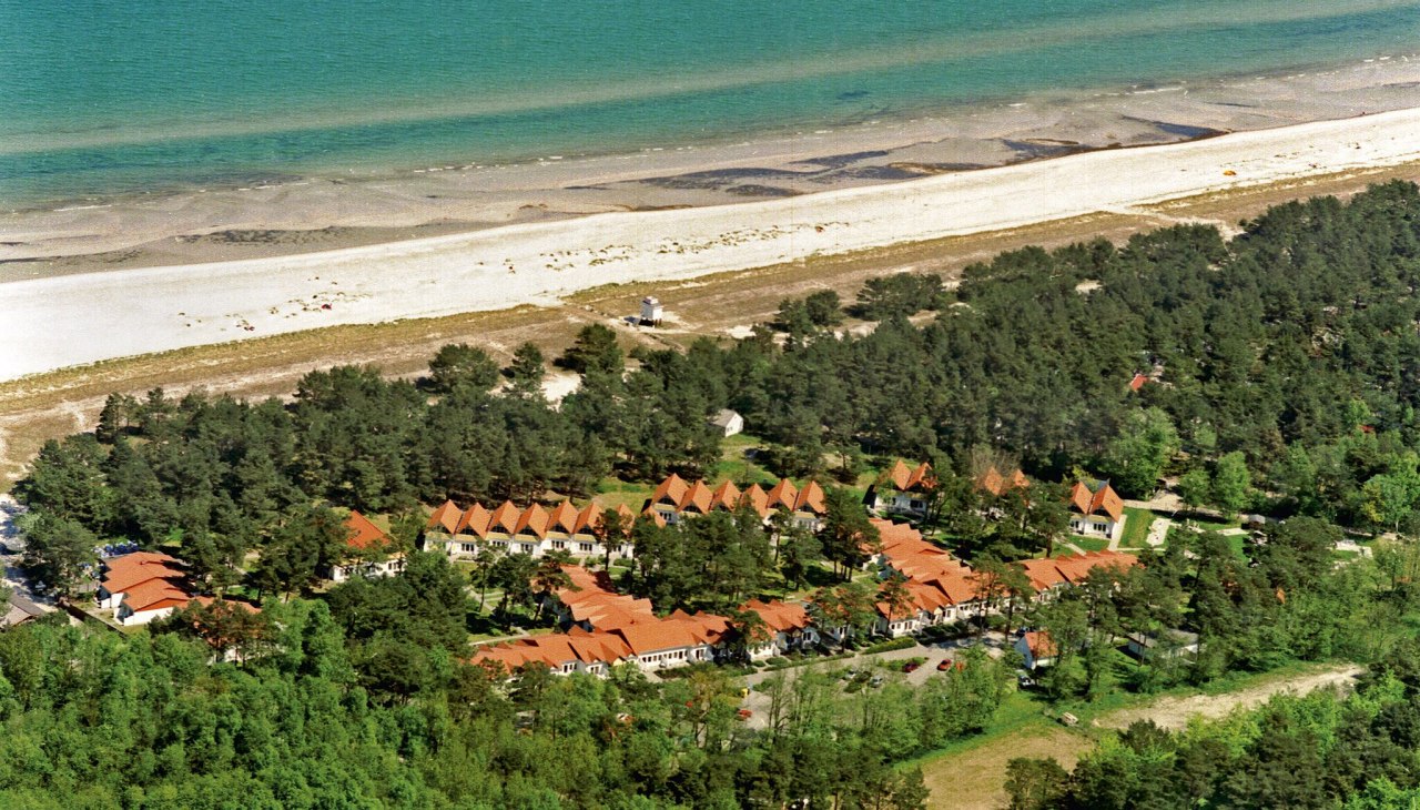 Die Anlage von oben, © Haus hinter den Dünen Die Anlage von oben, © Haus hinter den Dünen