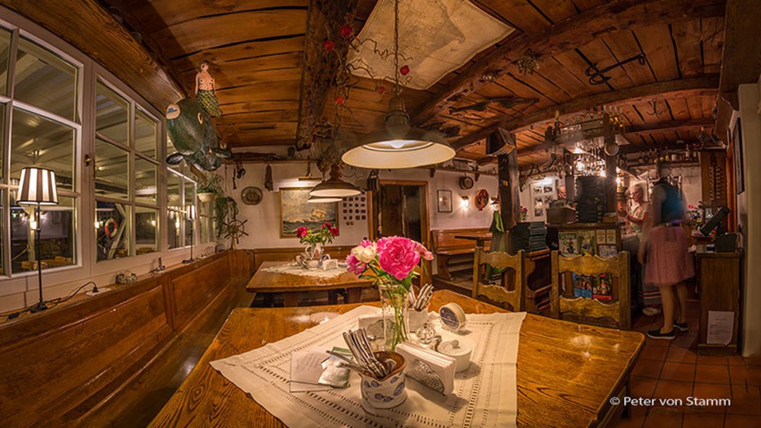 Innenaufnahme vom R&auml;ucherhaus Ahrenshoop, &copy; Peter von Stamm