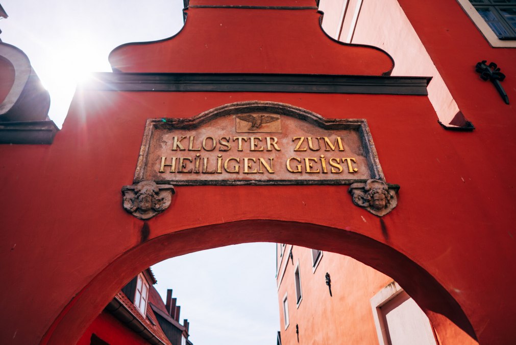 Heilgeistkloster Hofeingang, &copy; TMV/Tiemann