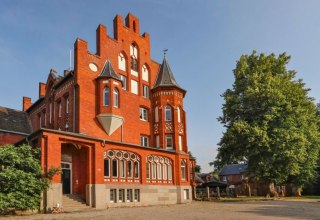 Außenansicht Schloss Kalkhorst // © MV-T, Danny Gohlke Außenansicht Schloss Kalkhorst // © MV-T, Danny Gohlke