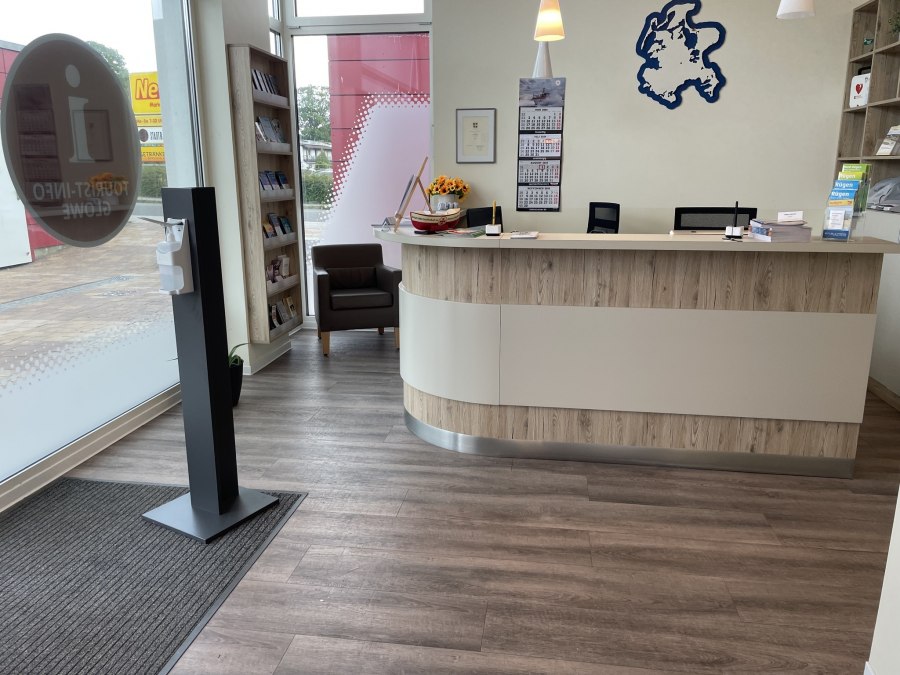 Touristinformation Glowe, © TMV/A. Wilken Touristinformation Glowe, © TMV/A. Wilken