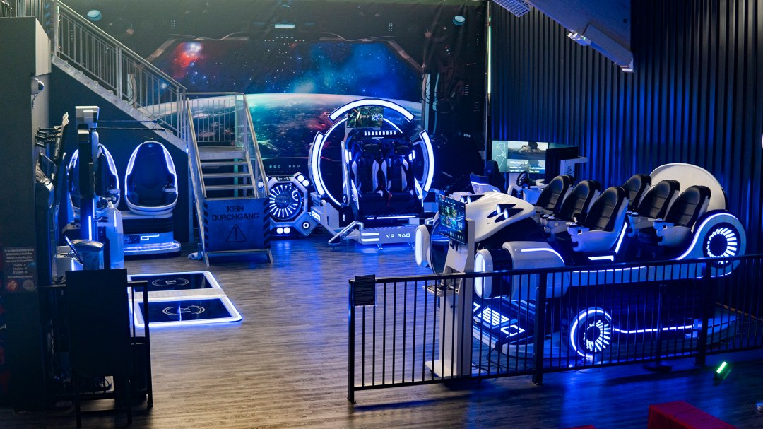 VR-Arena, © EasyJump Schwerin