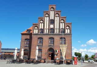 Am Hafen in Wismar // &copy; adfc-Schwerin