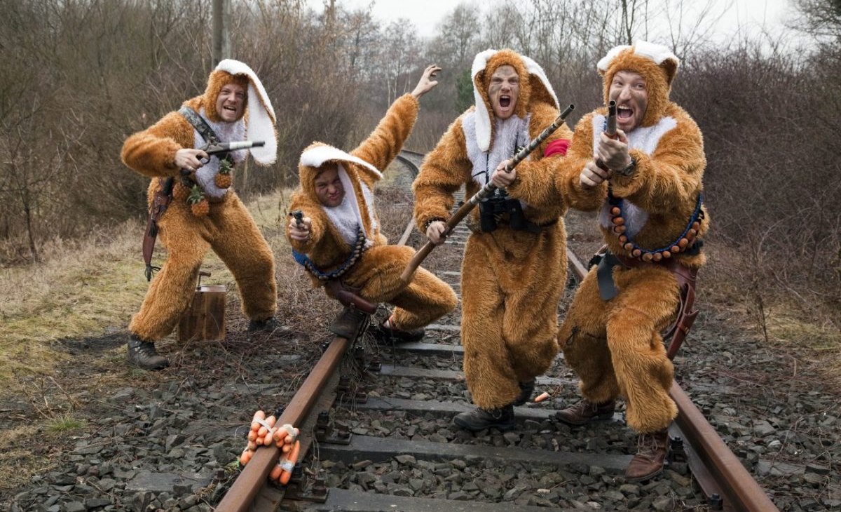 Konijnenstront, &copy; Hasenscheisse