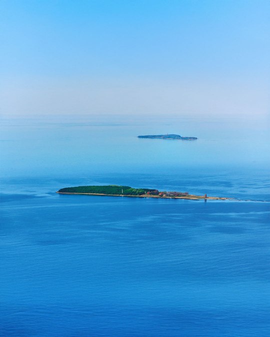 Insel Ruden & Greifswalder Oie von oben, © Apollo GmbH Fahrgastreederei