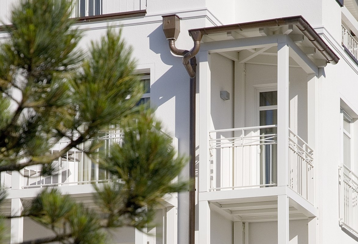 Buitenaanzicht 2 // &copy; nymphe strandhotel & apartments GmbH & Co. KG