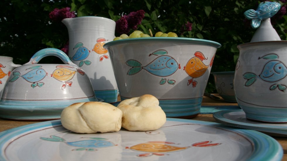 Gebruikskeramiek van de pottenbakker Yvonne Marquardt // &copy; Yvonne Marquardt