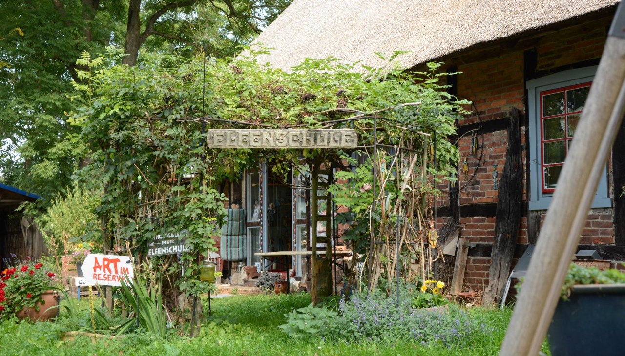 Ingangsgebied van de Elfenschool