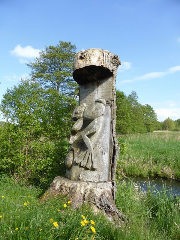 M&auml;rchenfigur am Strandweg // &copy; Uta Sommer