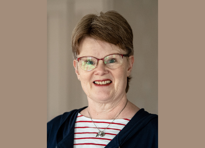 Portret van Anette Gerhardt, de dispatcher van het Vorpommern Theater, © Peter van Heesen Portret van Anette Gerhardt, de dispatcher van het Vorpommern Theater, © Peter van Heesen