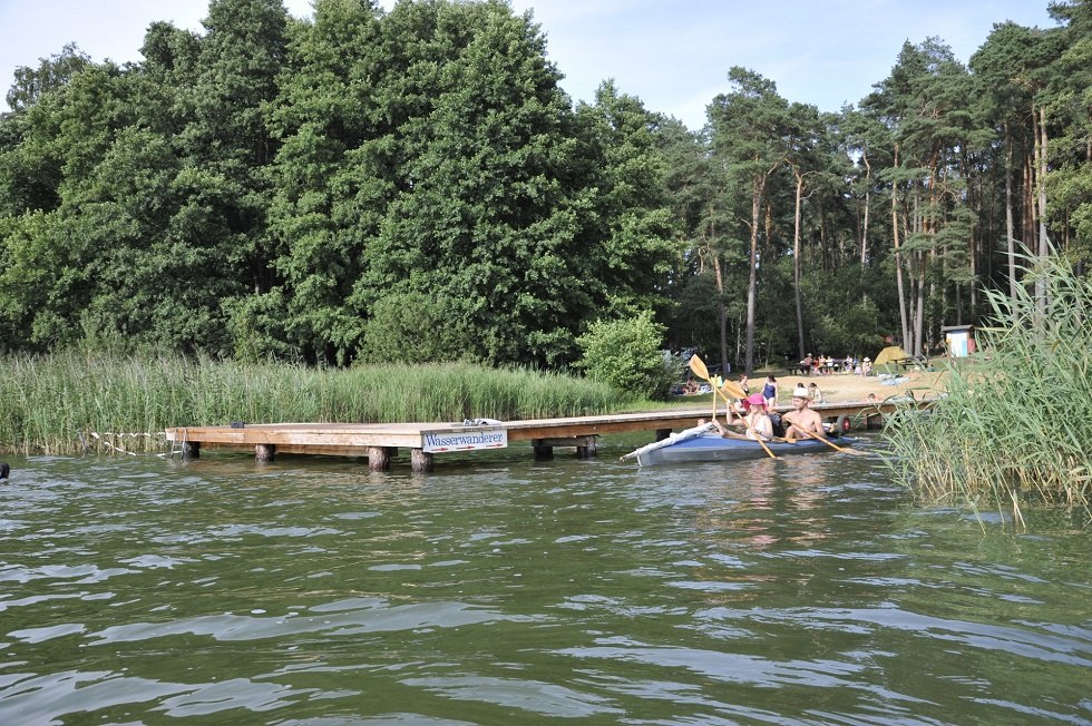 Leinen los! Der Platz eignet sich auch gut als Ausgangspunkt für Paddeltouren im Land der Tausend Seen. // © Haveltourist Leinen los! Der Platz eignet sich auch gut als Ausgangspunkt für Paddeltouren im Land der Tausend Seen. // © Haveltourist