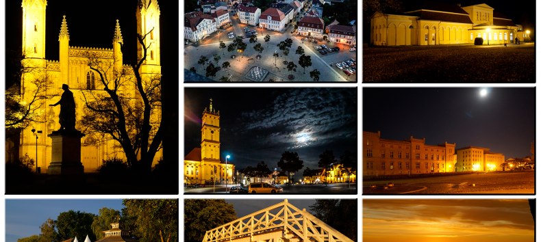 Collage Neustrelitz abends // © R. Altmann Collage Neustrelitz abends // © R. Altmann