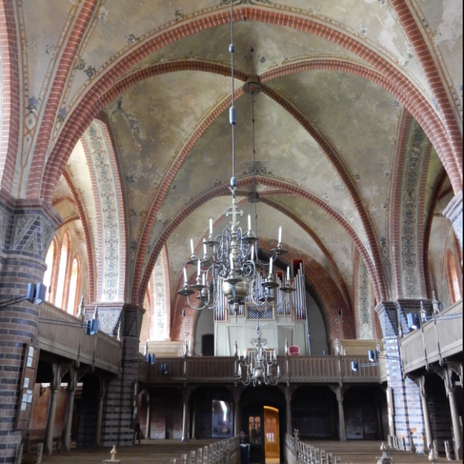 Innenansicht St. Marien Plau am See, © M. Hoeppner