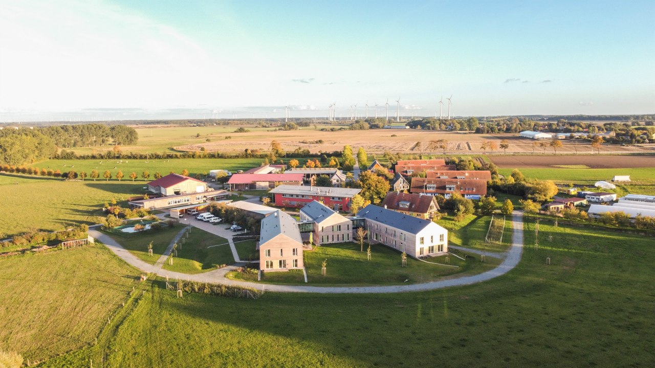 SOS-Kinderdorf Vorpommern von oben, &copy; A. Kunath