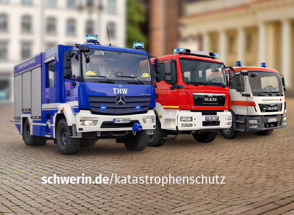 Schweriner Bevölkerungsschutztag // © Landeshauptstadt Schwerin Schweriner Bevölkerungsschutztag // © Landeshauptstadt Schwerin