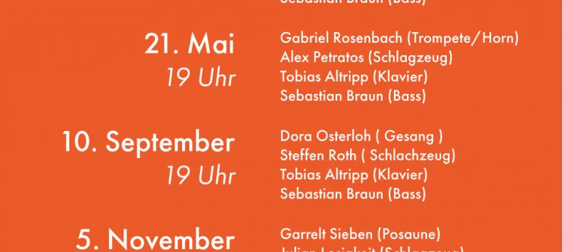 Veranstaltungstermine Quartalsjazz, &copy; Alexander Brauch