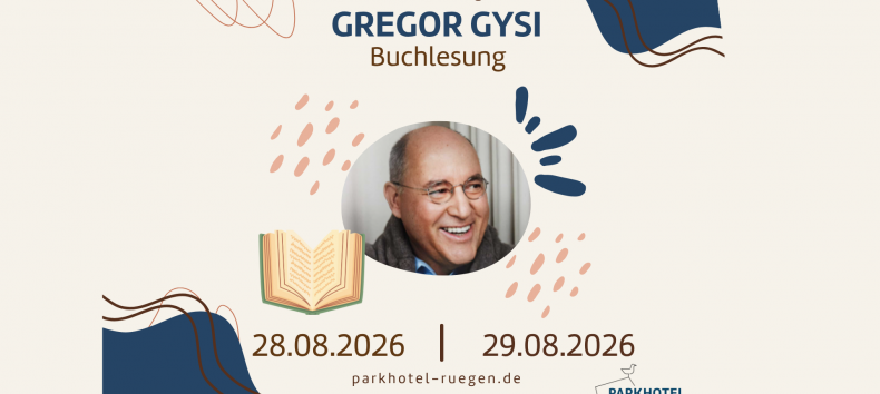 Gregor Gysi, © Parkhotel Rügen Gregor Gysi, © Parkhotel Rügen