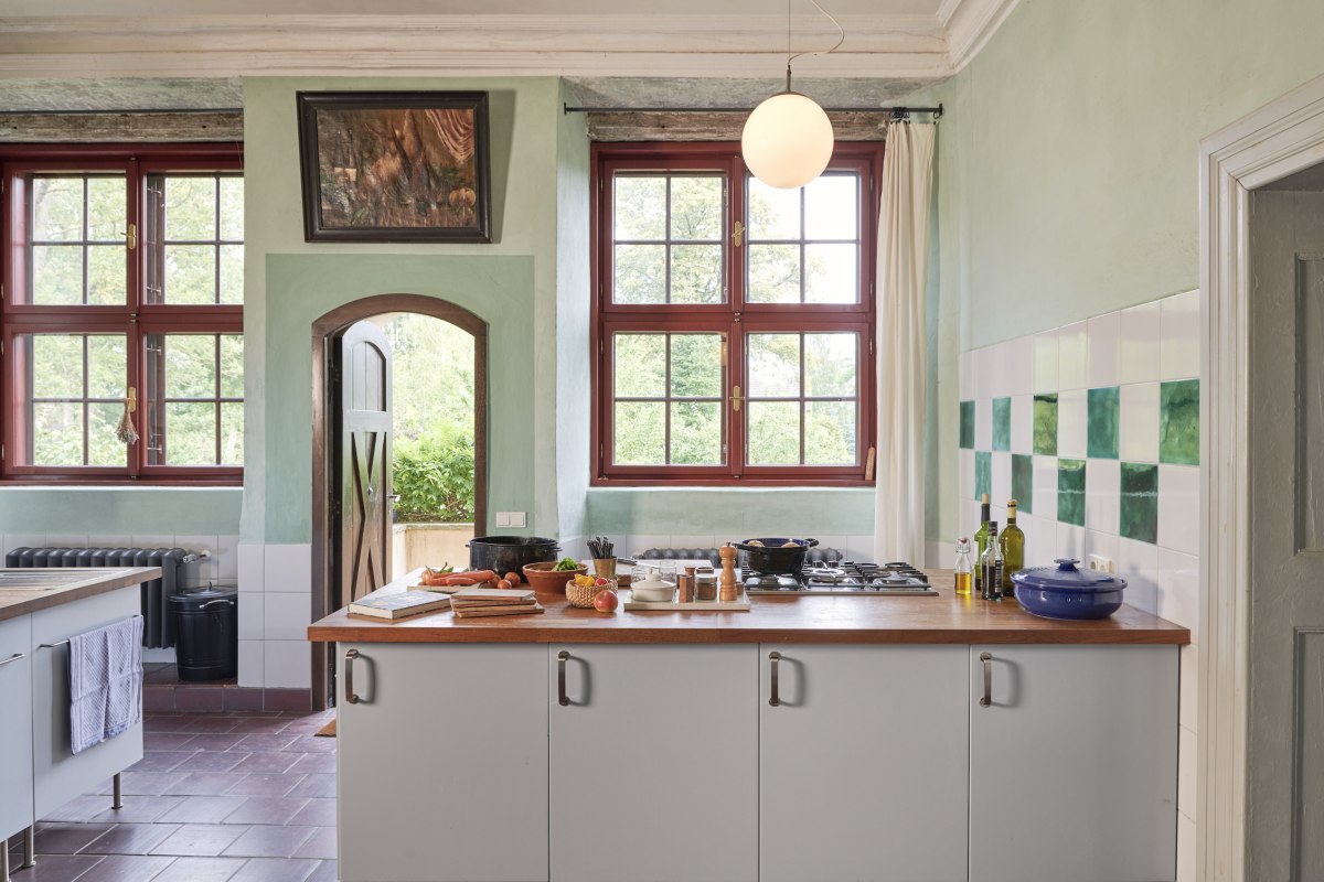 De keuken van kasteel Schmarsow // &copy; TVV/Pocha Burwitz