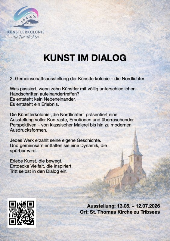 Plakat // &copy; K&uuml;nstlerkolonie - die Nordlichter