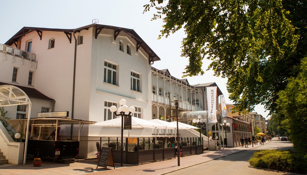 Traditionsreiches Haus im Bäderstil, © Residenz Hotel Graal-Müritz GmbH Traditionsreiches Haus im Bäderstil, © Residenz Hotel Graal-Müritz GmbH