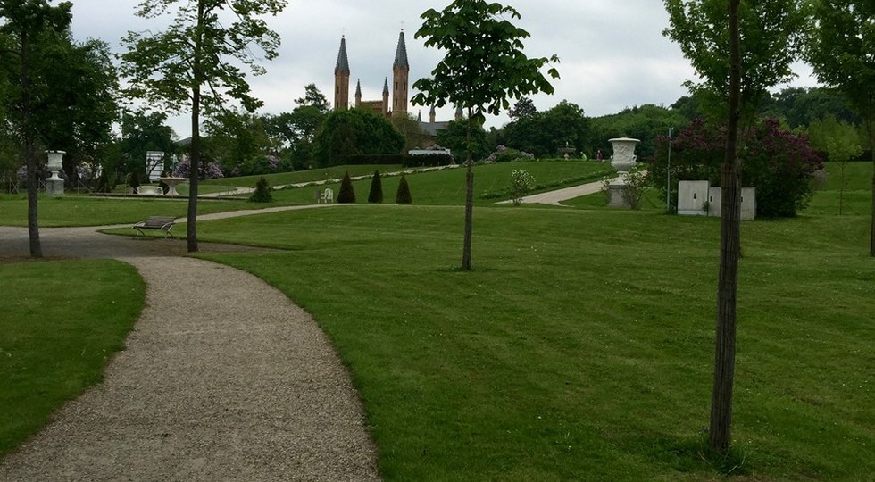 Im Schlosspark Neustrelitz, &copy; Otto Woit