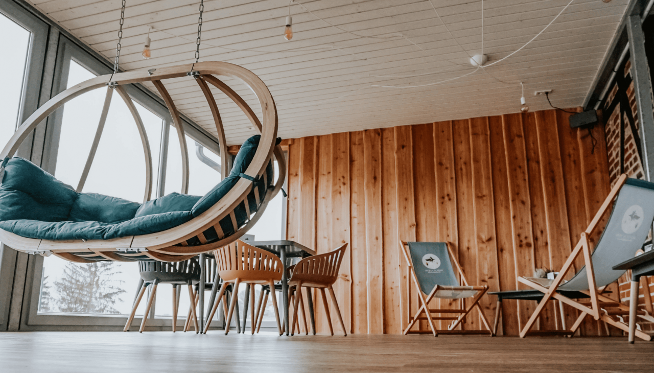 Gezellige lounge in het café, © Jackle & Heidi Gezellige lounge in het café, © Jackle & Heidi