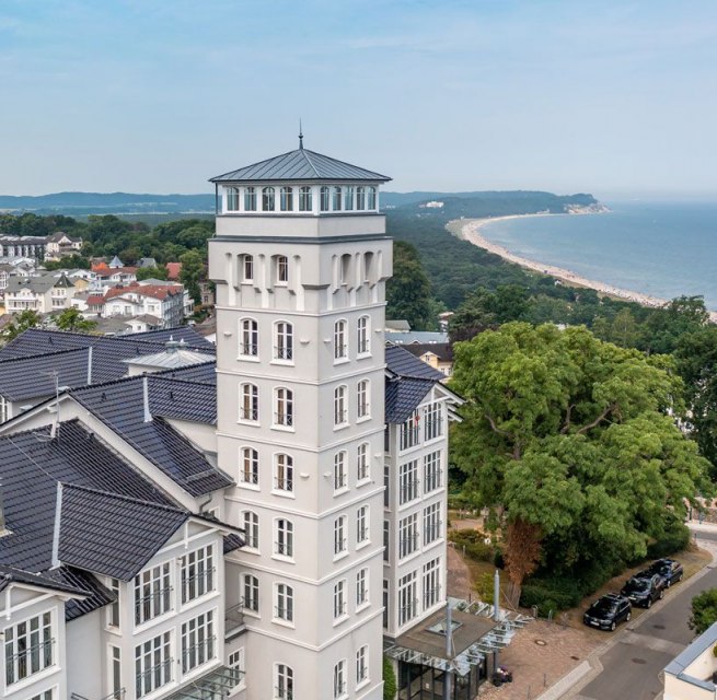 Abendstimmung am Vju Hotel R&uuml;gen, &copy; Vju Hotel R&uuml;gen