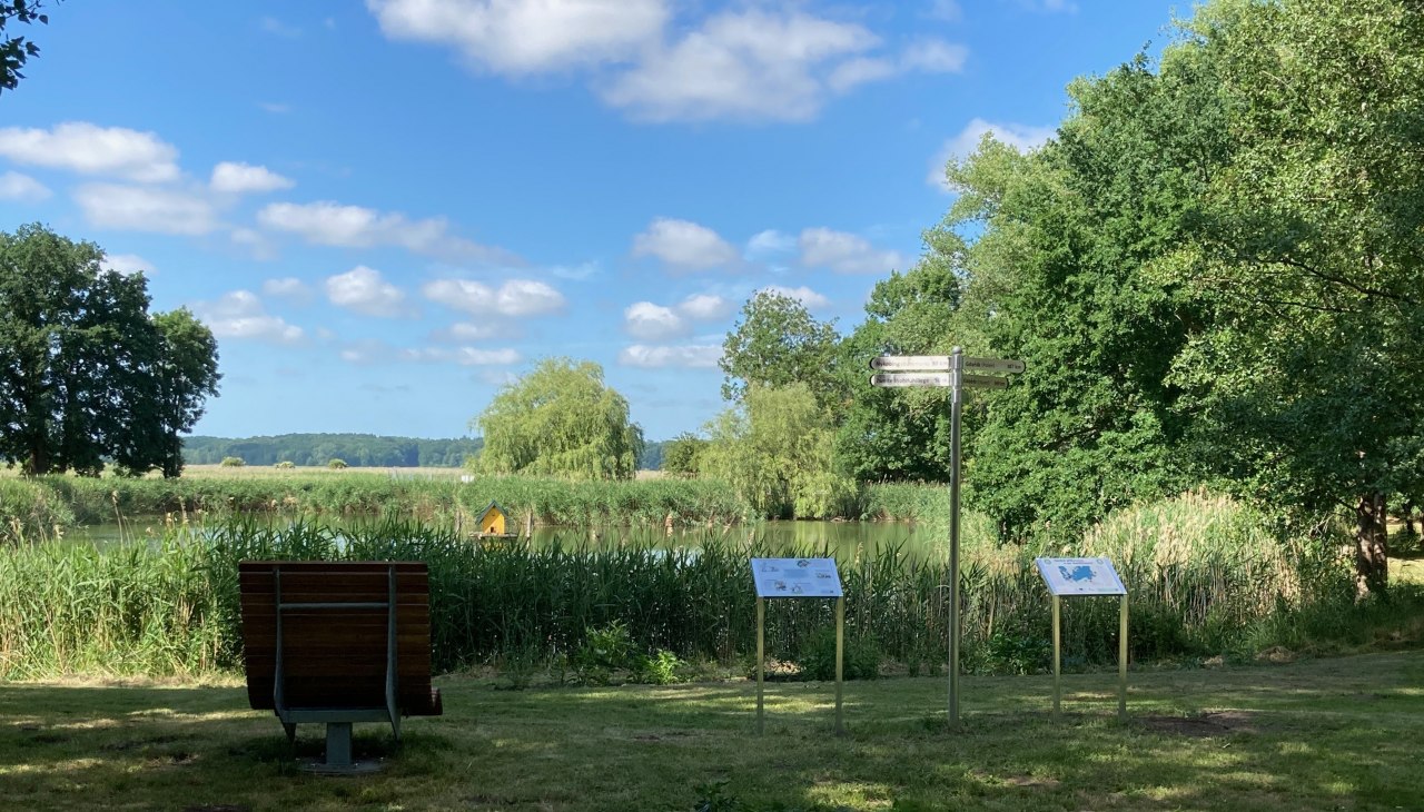 Der Kurpark liegt eingebettet im Recknitztal, © TVVR Der Kurpark liegt eingebettet im Recknitztal, © TVVR