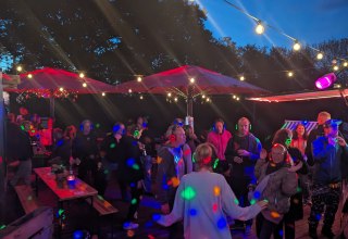 kitesafe.de BeachBar - SilentSchwoof Kopfh&ouml;rerparty, &copy; kitesafe.de