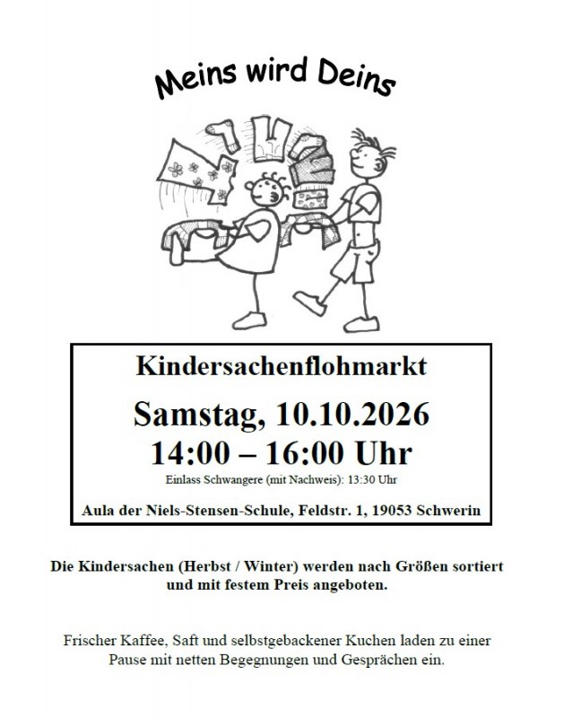 Plakat Flohmarkt Meins wird deins, Herbst 2026 // © Flohmarkt Meins wird deins Plakat Flohmarkt Meins wird deins, Herbst 2026 // © Flohmarkt Meins wird deins
