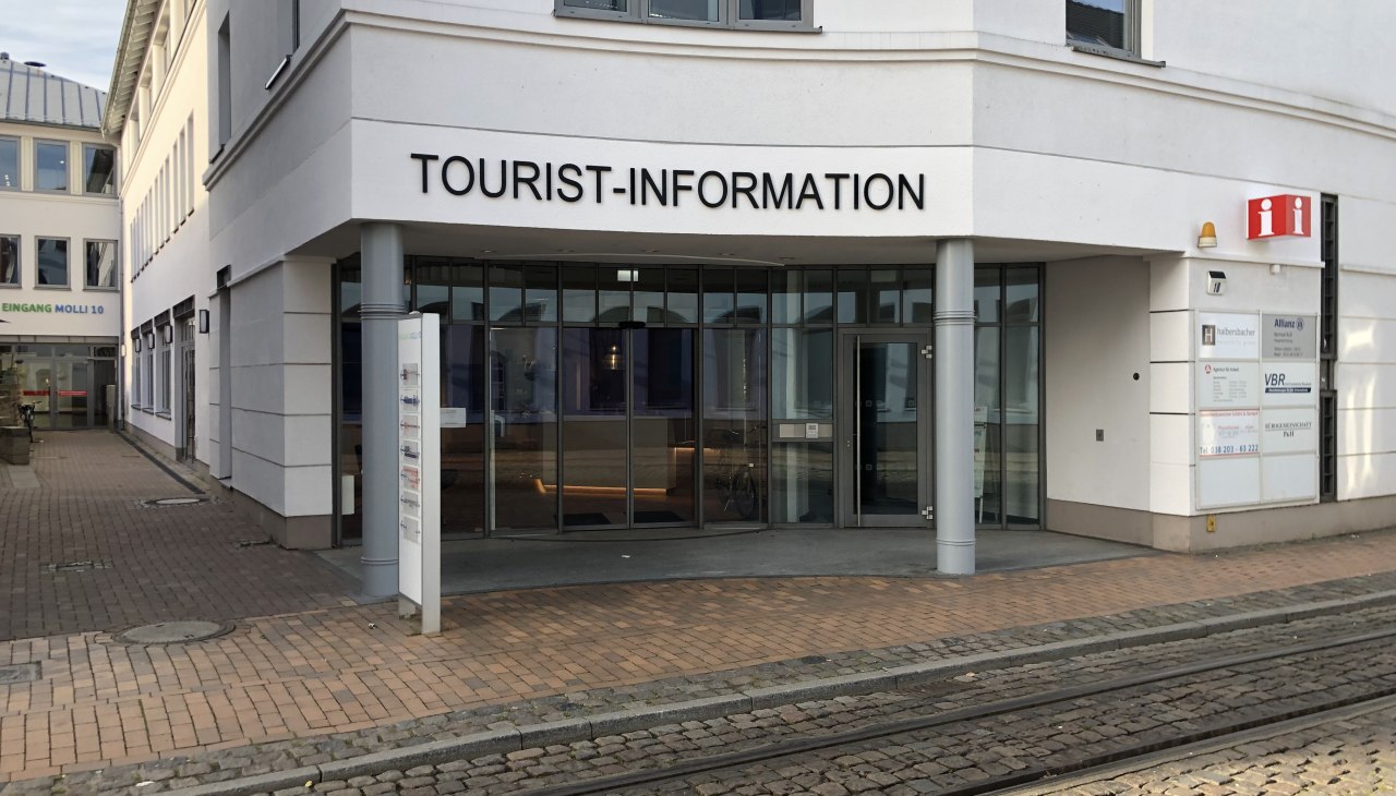 Tourist-Information in der Mollistraße, © Tourist-Information Bad Doberan Tourist-Information in der Mollistraße, © Tourist-Information Bad Doberan