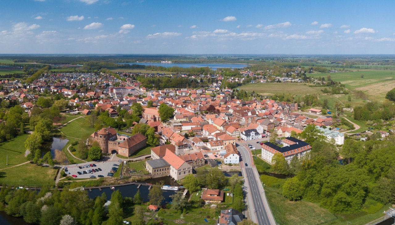Luchtfoto Neustadt-Glewe, &copy; (c) SEB Fotographie
