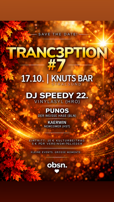 tranc3ption # 717.10.26Wo? Knuts Bar Stralsund // &copy; obsn.