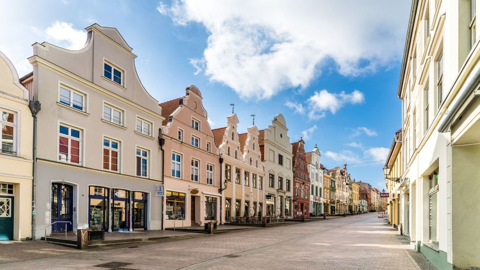 De Krämerstraße in Wismar // © TZ Wismar, Alexander Rudolph De Krämerstraße in Wismar // © TZ Wismar, Alexander Rudolph