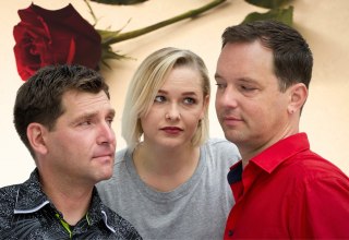 Manuel Ettelt, Jacqueline Batzlaff und Christian D. Trabert von den Burgfestspielen Plau am See, © Burgfestspiele Plau am See