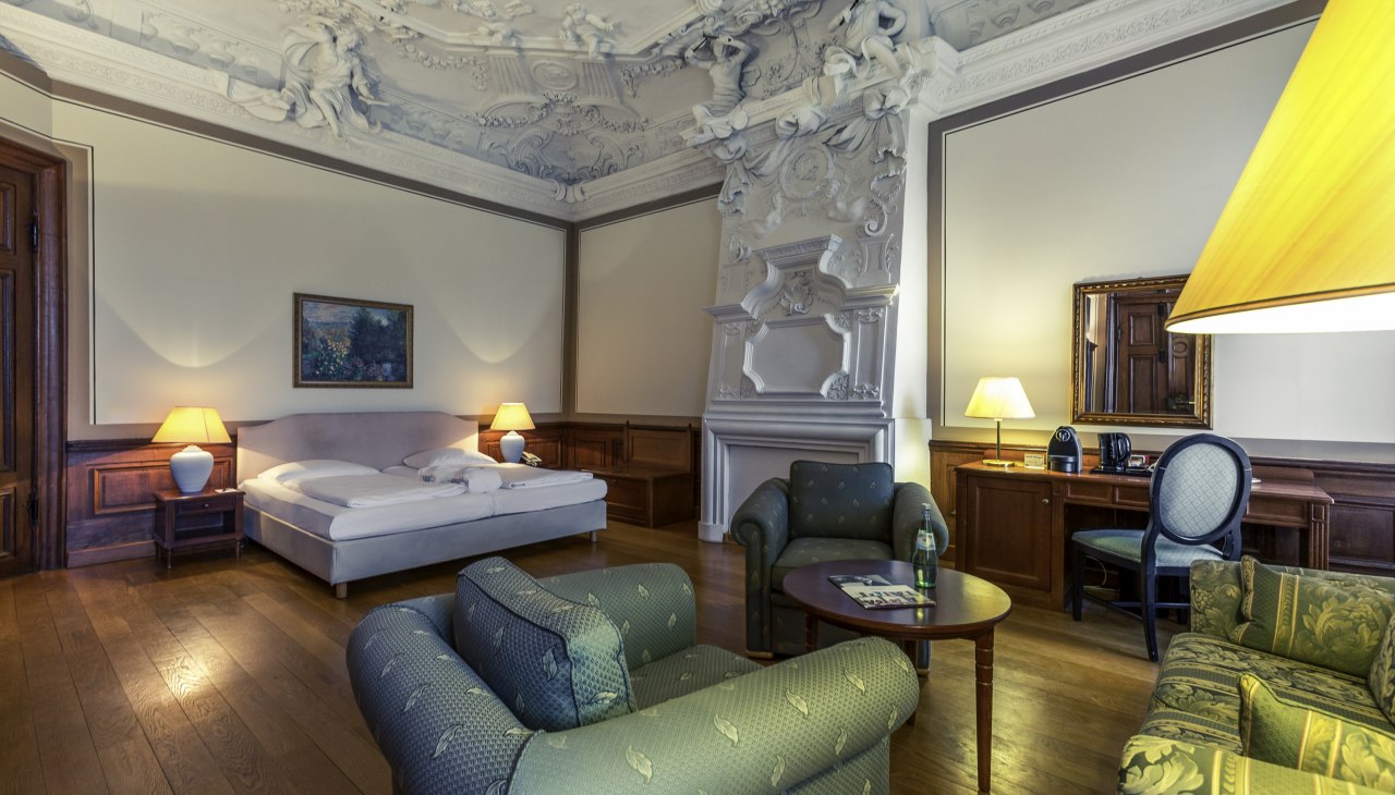 Suite im Hotel Schloss Neustadt-Glewe, &copy; Hotel Schloss Neustadt-Glewe