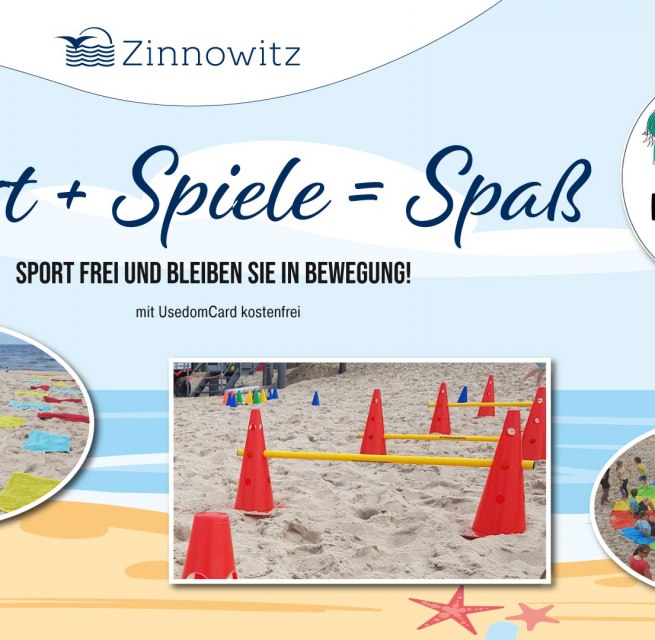 © Sport Spiele Spass am Zinnowitzer Strand © Sport Spiele Spass am Zinnowitzer Strand