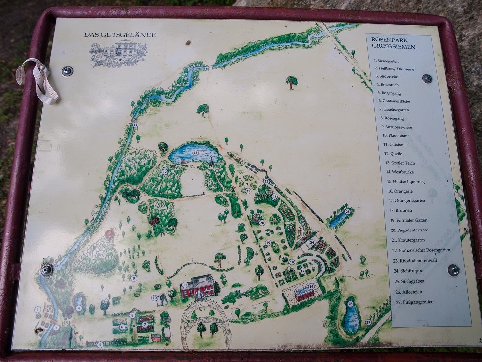 Het algemene plan van het park // &copy; Frank Burger