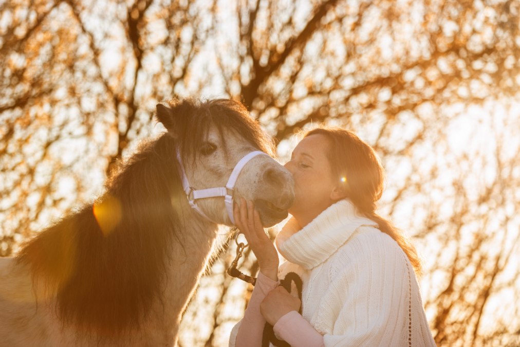 Das Pferd als Spiegel zu sich selbst, © Anniemal Fotografie Das Pferd als Spiegel zu sich selbst, © Anniemal Fotografie