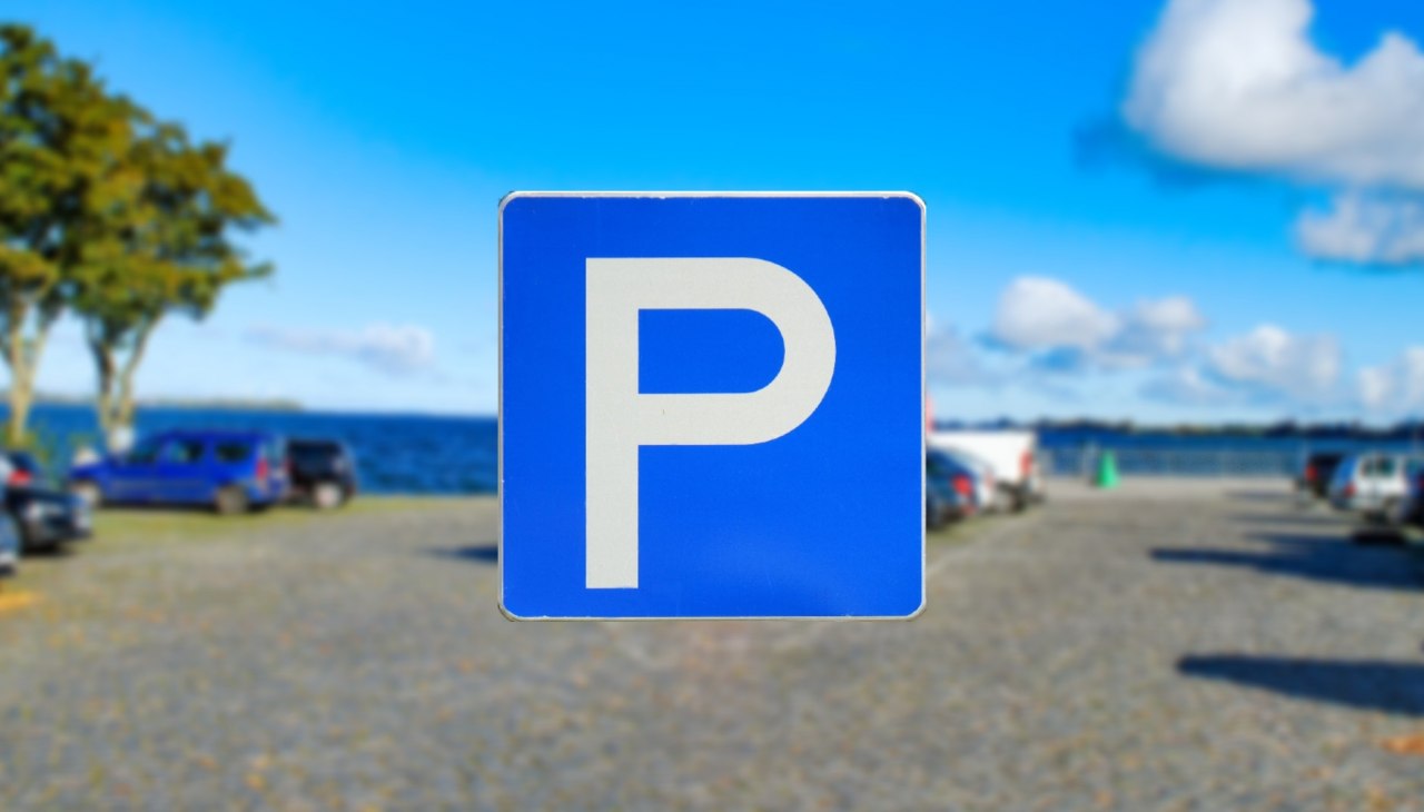 Parkplatz Seestra&szlig;e an der Mole, &copy; TZ HST