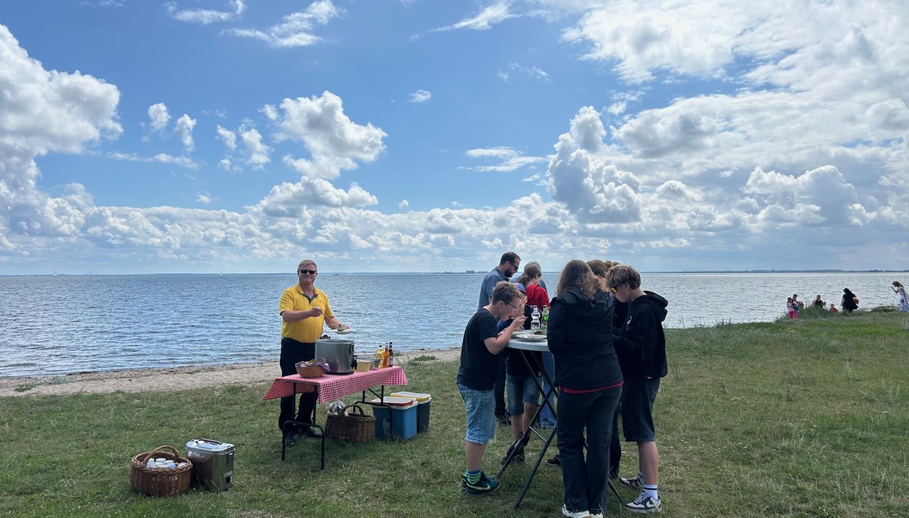 Hanomag-Safari auf die Halbinsel Zudar, &copy; Volker Barthmann