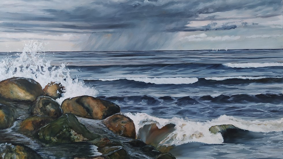 Wellenbrecher Ostsee, &copy; Domenik Jante