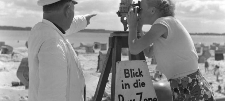 Blick in die russische Zone, 1952 // &copy; Max Scheler Estate