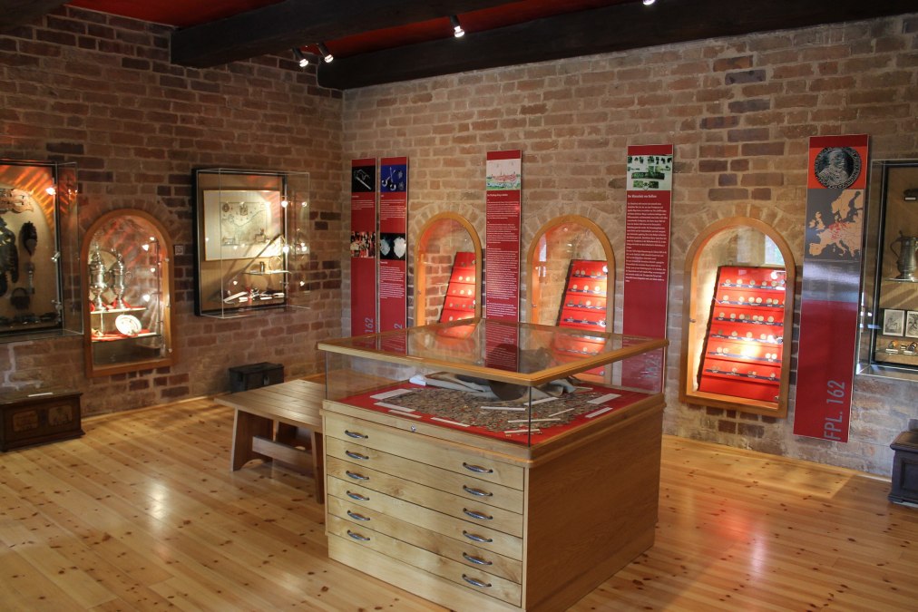 De Anklam muntschat in de stenen poort, &copy; Museum am Steintor